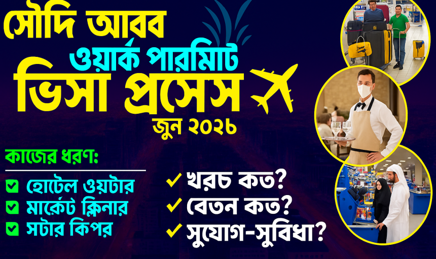 🕌 কাস্টমার প্যাকেজ – সৌদি আরব কাজের ভিসা